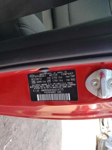 2013 HYUNDAI ELANTRA CO KMHDH6AE4DU014775