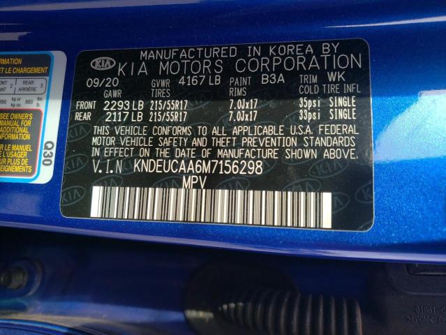 2021 KIA SELTOS S KNDEUCAA6M7156298