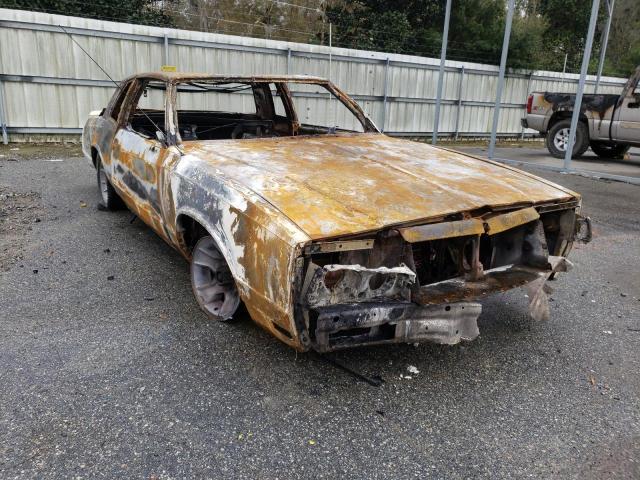 Salvage cars for sale at Savannah, GA auction: 1986 Chevrolet Monte Carl
