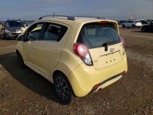 2013 CHEVROLET SPARK 2LT KL8CF6S9XDC526319