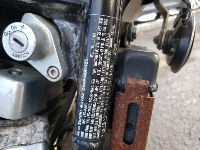 2004 SUZUKI MOTORCYCLE JS1VS53A142101358