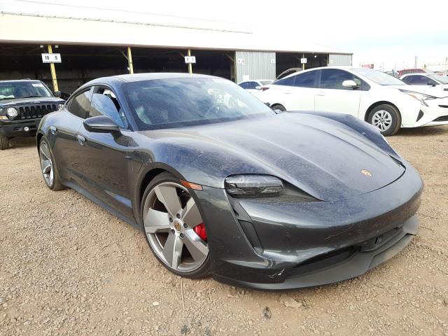 Salvage cars for sale from Copart Phoenix, AZ: 2021 Porsche Taycan 4S