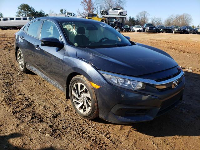 Salvage cars for sale from Copart China Grove, NC: 2017 Honda Civic EX