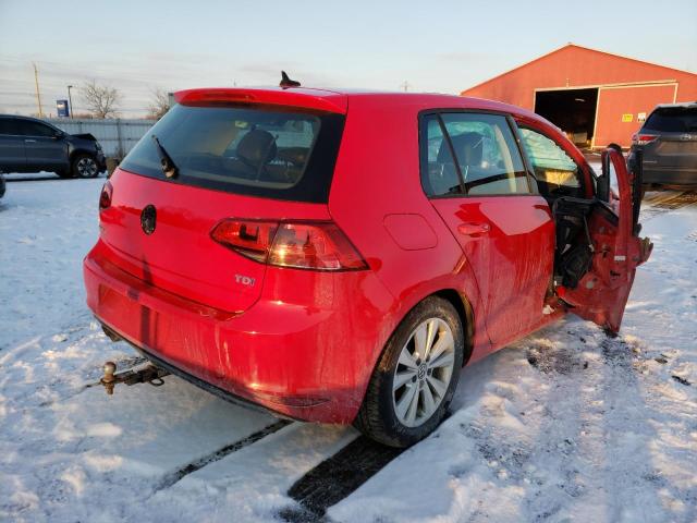2015 VOLKSWAGEN GOLF TDI 3VWRA7AUXFM088055