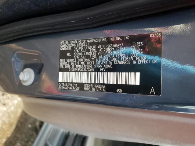 2014 TOYOTA SEQUOIA LI 5TDBT48A56S270576