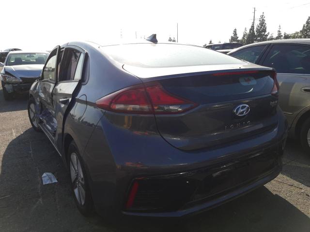 2019 HYUNDAI IONIQ BLUE - KMHC65LCXKU170842