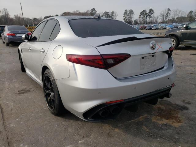 2017 ALFA ROMEO GIULIA QUA ZARFAEAVXH7548336