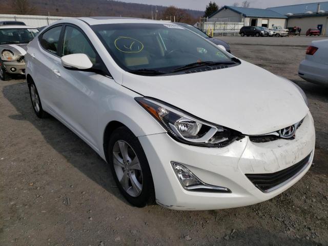 Sedans HYUNDAI ELANTRA 2016 Biały