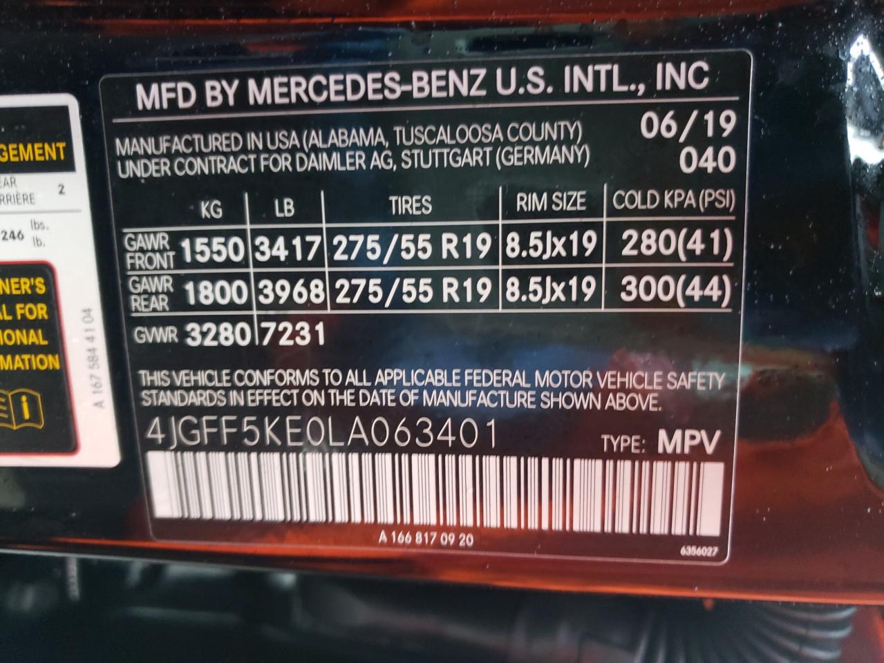 Mercedes-benz Gls 450 4m 2020