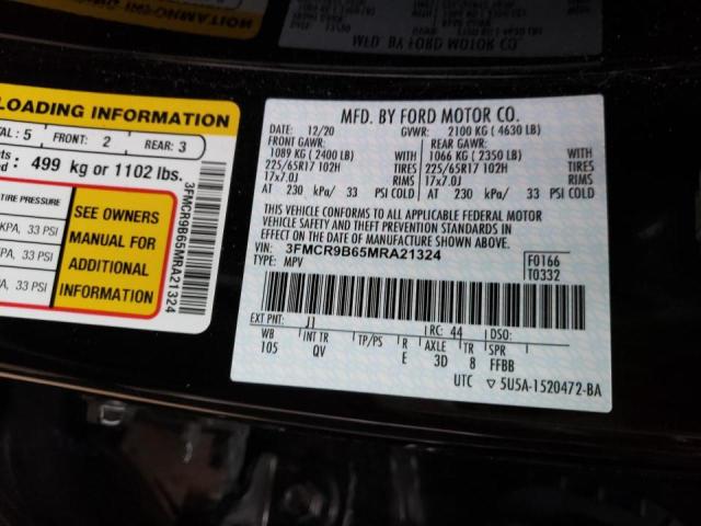 2021 FORD BRONCO SPO 3FMCR9B65MRA21324