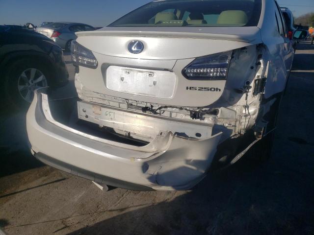 2011 LEXUS HS 250H JTHBB1BA6B2043603