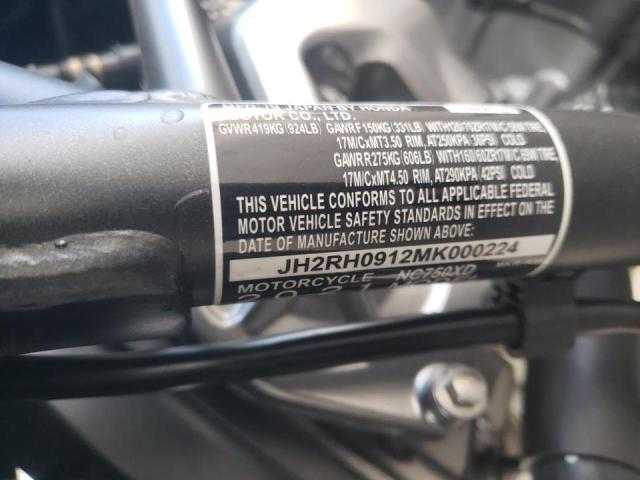 2021 HONDA NC750 XD JH2RH0912MK000224