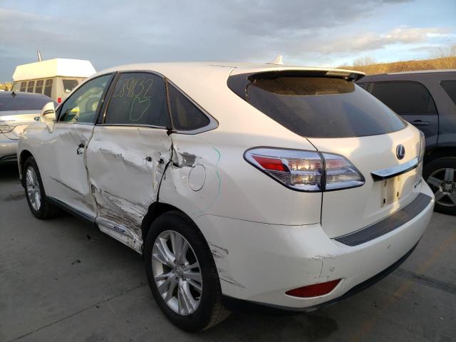 2012 LEXUS RX 450 JTJZB1BA3C2408513