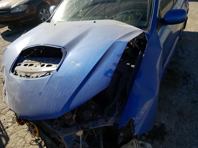 2010 SUBARU IMPREZA WR JF1GH7G69AG810199