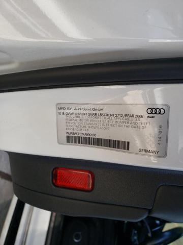 2019 AUDI RS5 WUABWCF52KA900930