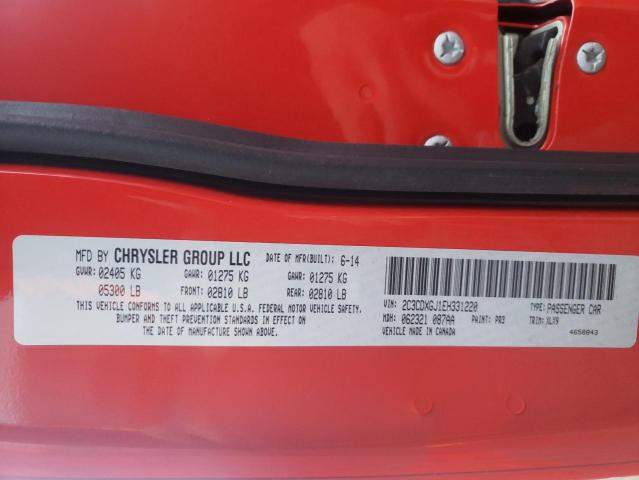 2014 DODGE CHARGER SU 2C3CDXGJ1EH331220