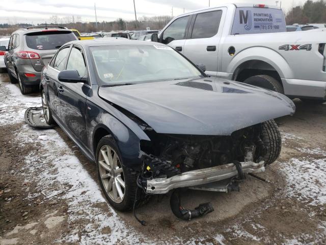 Salvage cars for sale at Billerica, MA auction: 2014 Audi A4 Premium