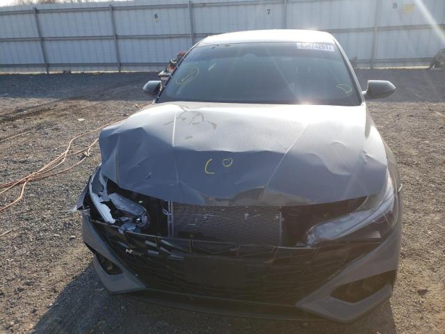 2021 HYUNDAI ELANTRA N KMHLR4AF9MU182403