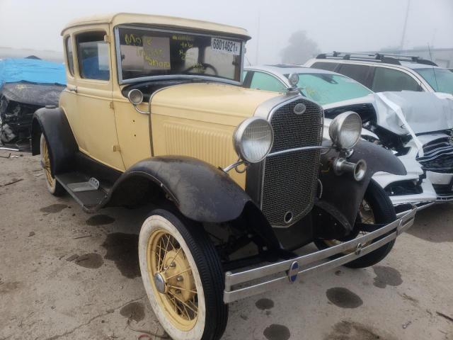 Salvage cars for sale from Copart Riverview, FL: 1931 Ford Model A