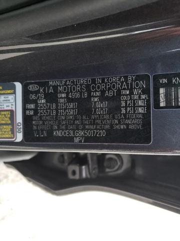 2019 KIA NIRO EX PR KNDCE3LG8K5017210