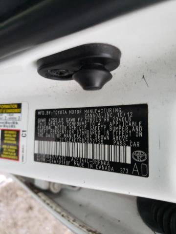 2013 TOYOTA COROLLA MA 2T1LE4EE9DC022729