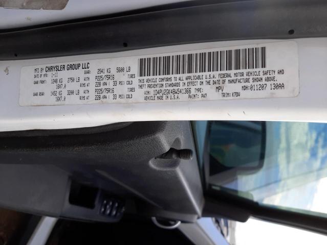 2011 DODGE NITRO SE 1D4PU2GK4BW541366
