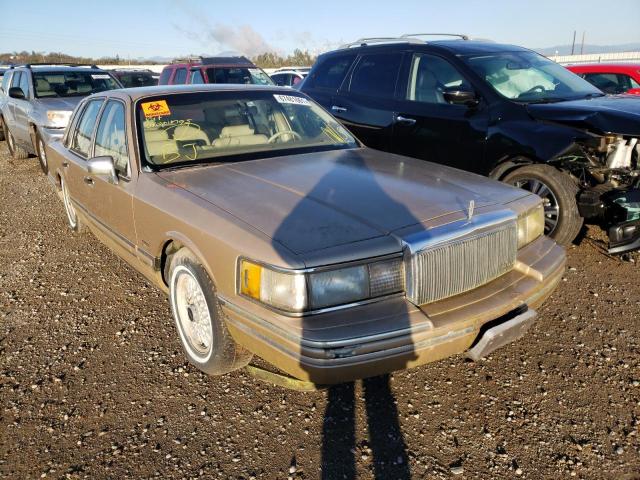 Lincoln salvage cars for sale: 1991 Lincoln Town Car E