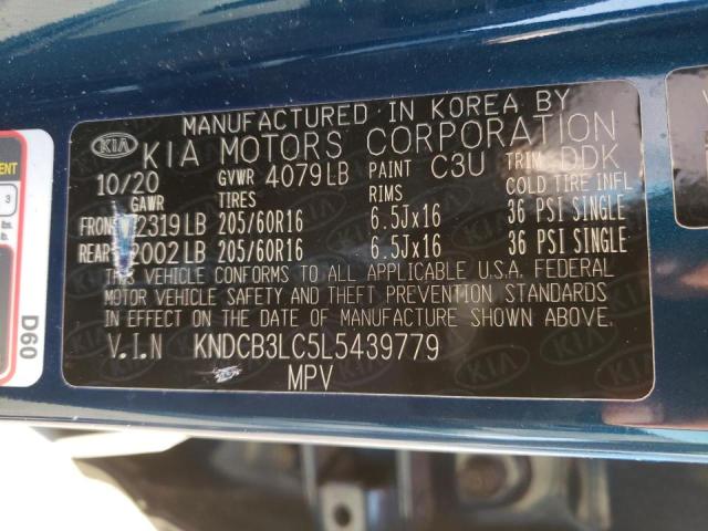 2020 KIA NIRO LX KNDCB3LC5L5439779