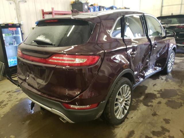 2017 LINCOLN MKC RESERV 5LMCJ3D92HUL49307
