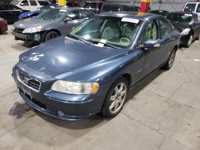 VOLVO S60 2008 BLUE Photo 2