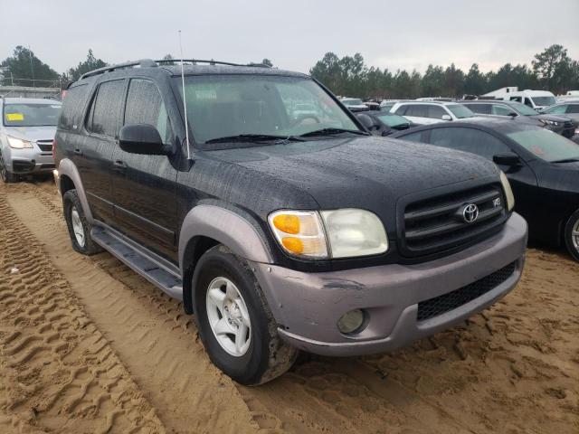 Salvage cars for sale from Copart Gaston, SC: 2002 Toyota Sequoia SR