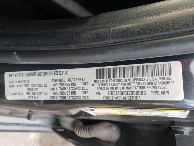 2014 FIAT 500L EASY ZFBCFABH0EZ000686