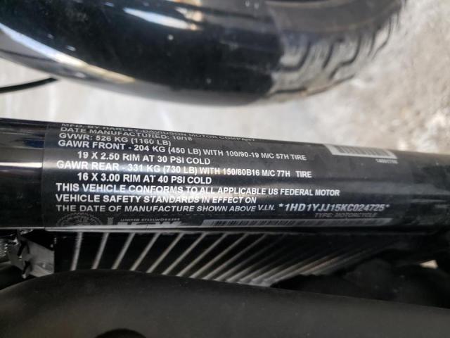 2019 HARLEY-DAVIDSON FXBB 1HD1YJJ15KC024725
