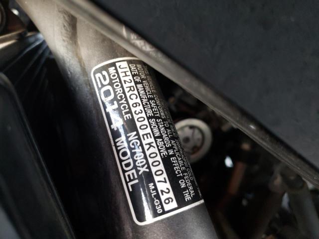 2014 HONDA NC700X JH2RC6300EK000726