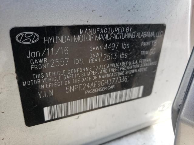2016 HYUNDAI SONATA SE - 5NPE24AF9GH377336