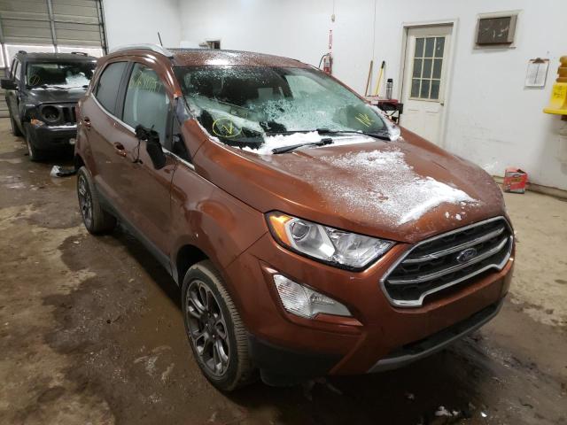 Ford Ecosport T salvage cars for sale: 2020 Ford Ecosport T