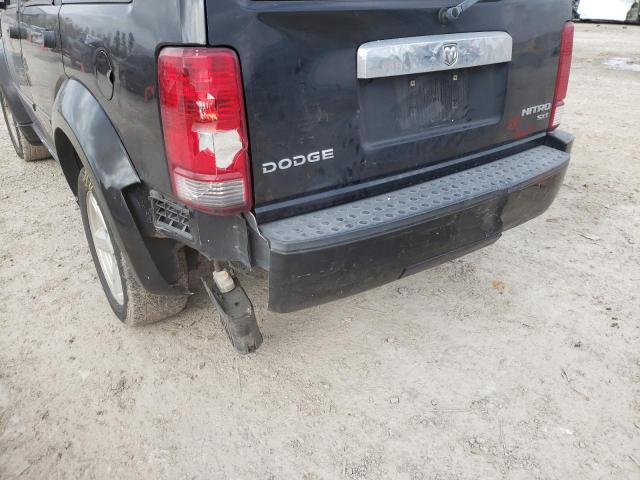 2011 DODGE NITRO SXT 1D4PT5GK3BW509884