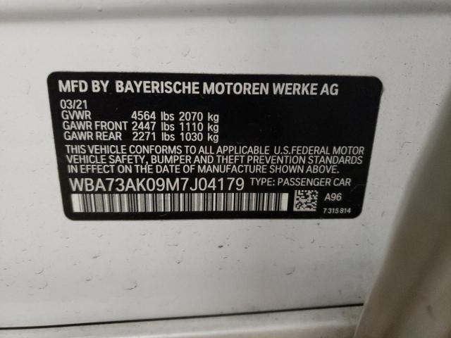 2021 BMW 228XI WBA73AK09M7J04179
