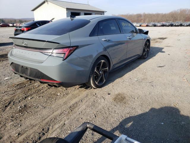 2021 HYUNDAI ELANTRA N KMHLR4AF9MU182403