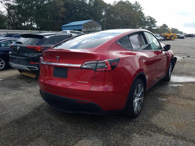 2020 TESLA MODEL Y 5YJYGDEE6LF042205