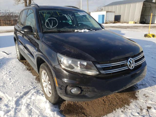 Salvage cars for sale from Copart Montreal Est, QC: 2015 Volkswagen Tiguan S