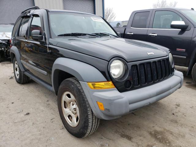 Salvage cars for sale from Copart Duryea, PA: 2005 Jeep Liberty SP