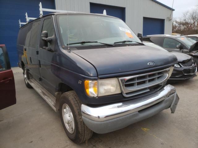 Salvage cars for sale from Copart Glassboro, NJ: 2001 Ford Econoline