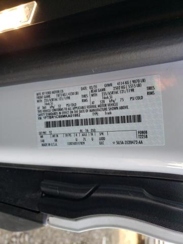 2021 FORD TRANSIT T- - 1FTBR1C88MKA01882
