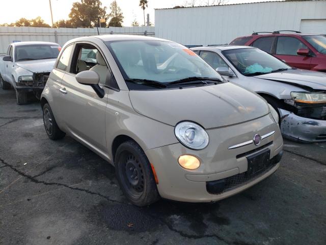 Salvage cars for sale from Copart Vallejo, CA: 2012 Fiat 500