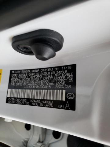 2019 LEXUS UX 200 JTHY3JBH8K2004418