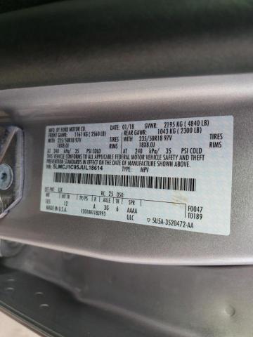 2018 LINCOLN MKC PREMIE 5LMCJ1C95JUL18614