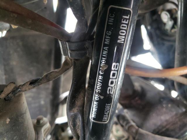 2008 HONDA TRX420 FE 1HFTE354X84119440