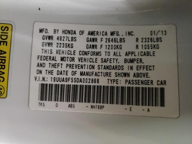 2013 ACURA TL TECH 19UUA9F55DA002866