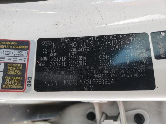 2020 KIA NIRO LX KNDCB3LC3L5369604